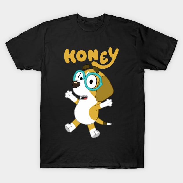 honey bluey freinds T-Shirt by pine89